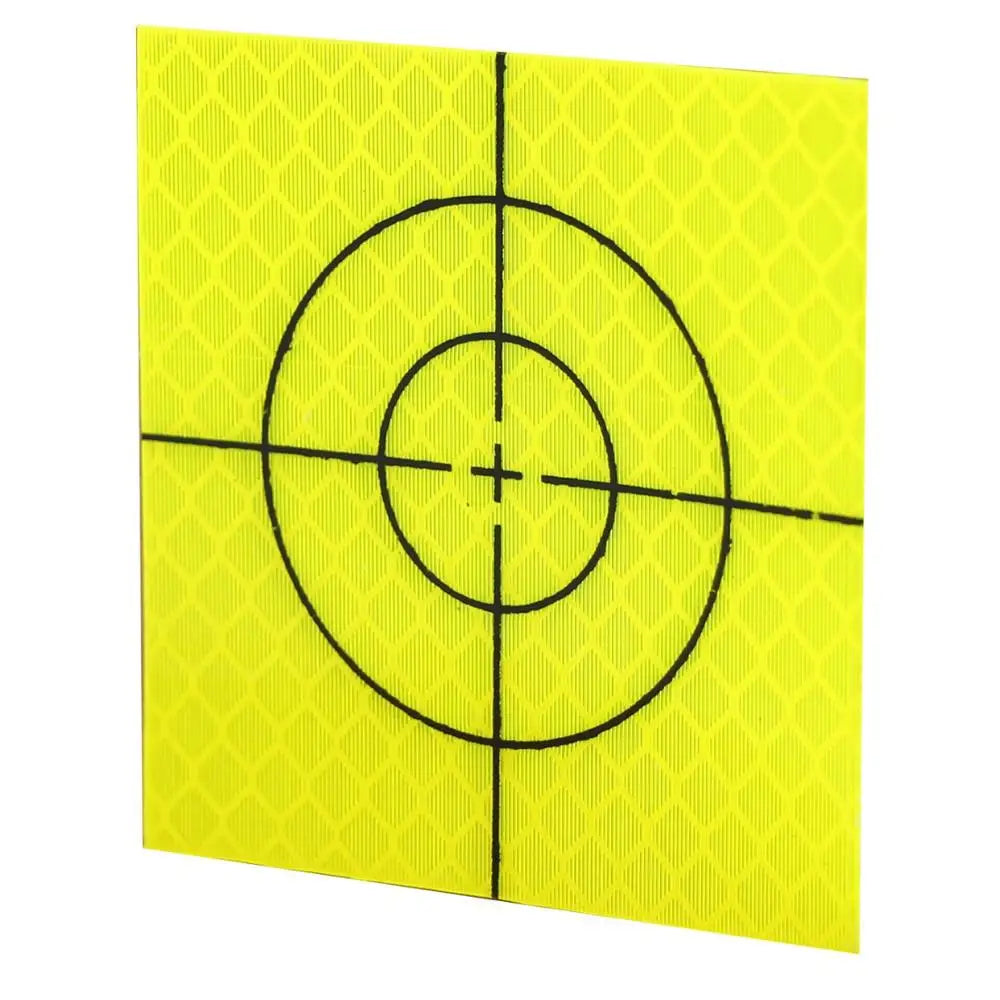 100pcs Fluorescent yellow-green Reflector Sheet 60 x 60 mm ( 60x60 ) Reflective tape target for  total station