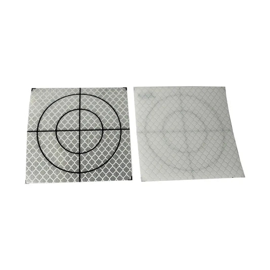 100pcs Size 20 30 40 50 60 80mm Reflector Sheet For Swiss Total Station Survey Geography White Target Sheet Reflective Sticker