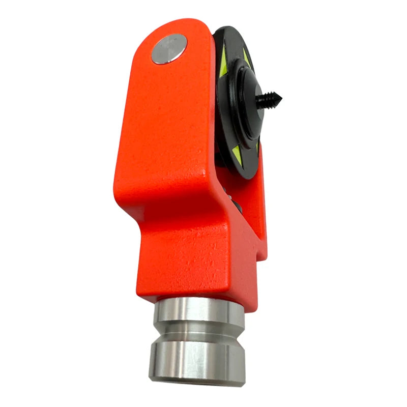 102 METAL MINI PRISM OFFSET 0/-30mm With 5/8" Mounting Thread With Bubble For Total Station GPS Surveying