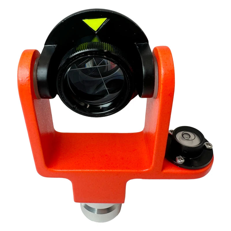 102 Mini Prism System With Side Mounted Bubble Vial Design 0/-30mm  Matel For Total Station Surveying GPS