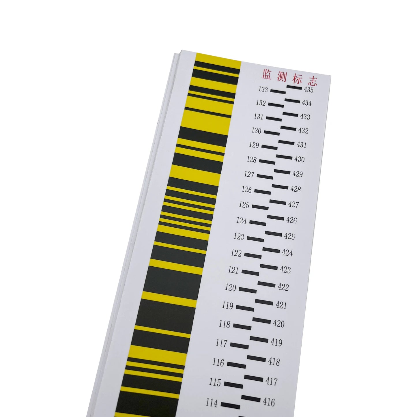 1pcs 35x10cm SETTLEMENT OBSERVATION BAR CODE STICKER DIGITAL STICKERS SURVEY POINT LABEL FOR LEICA TRIMBLE ELECTRONIC