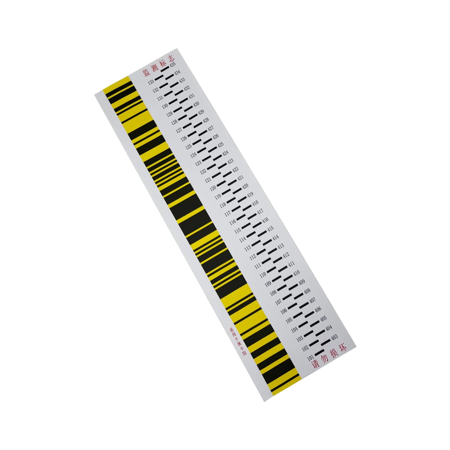 1pcs 35x10cm SETTLEMENT OBSERVATION BAR CODE STICKER DIGITAL STICKERS SURVEY POINT LABEL FOR LEICA TRIMBLE ELECTRONIC