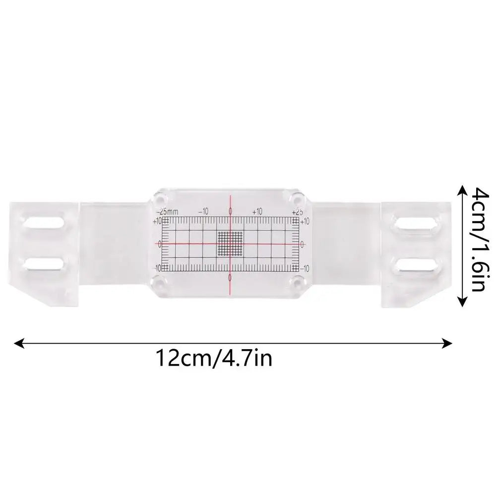 1pcs Portable Crack Measuring Instrument For Crack Monitoring Monitor Wall Cracks Plane Crack Contrast Meter With Clear Scale