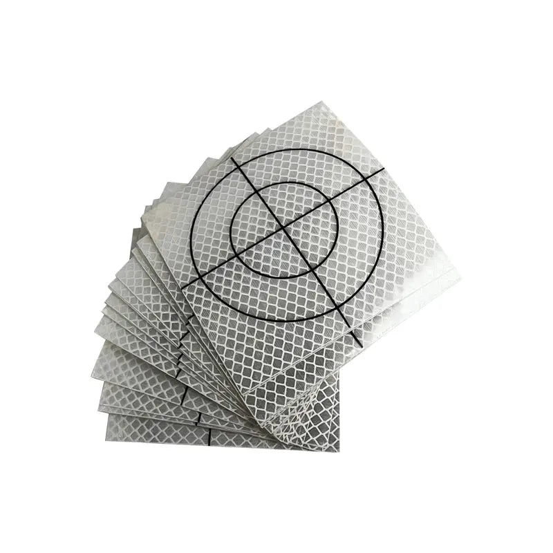 20 Pcs 100X100mm Reflector Sheet Reflective Tape Target for Total Station