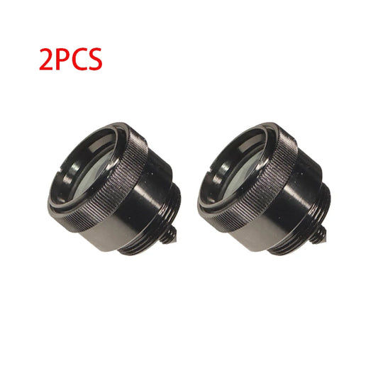 2PCS High Precision Silver Coated Mini Peanut Prisms Replacement For -30mm Constant Prism Housing Total Station Measurement