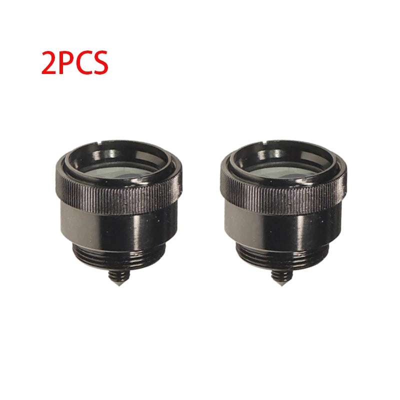 2PCS Mini Peanut Prism Silver Coated Prism  Replacement For -30mm Constant Prism Housing Surveying Total Station