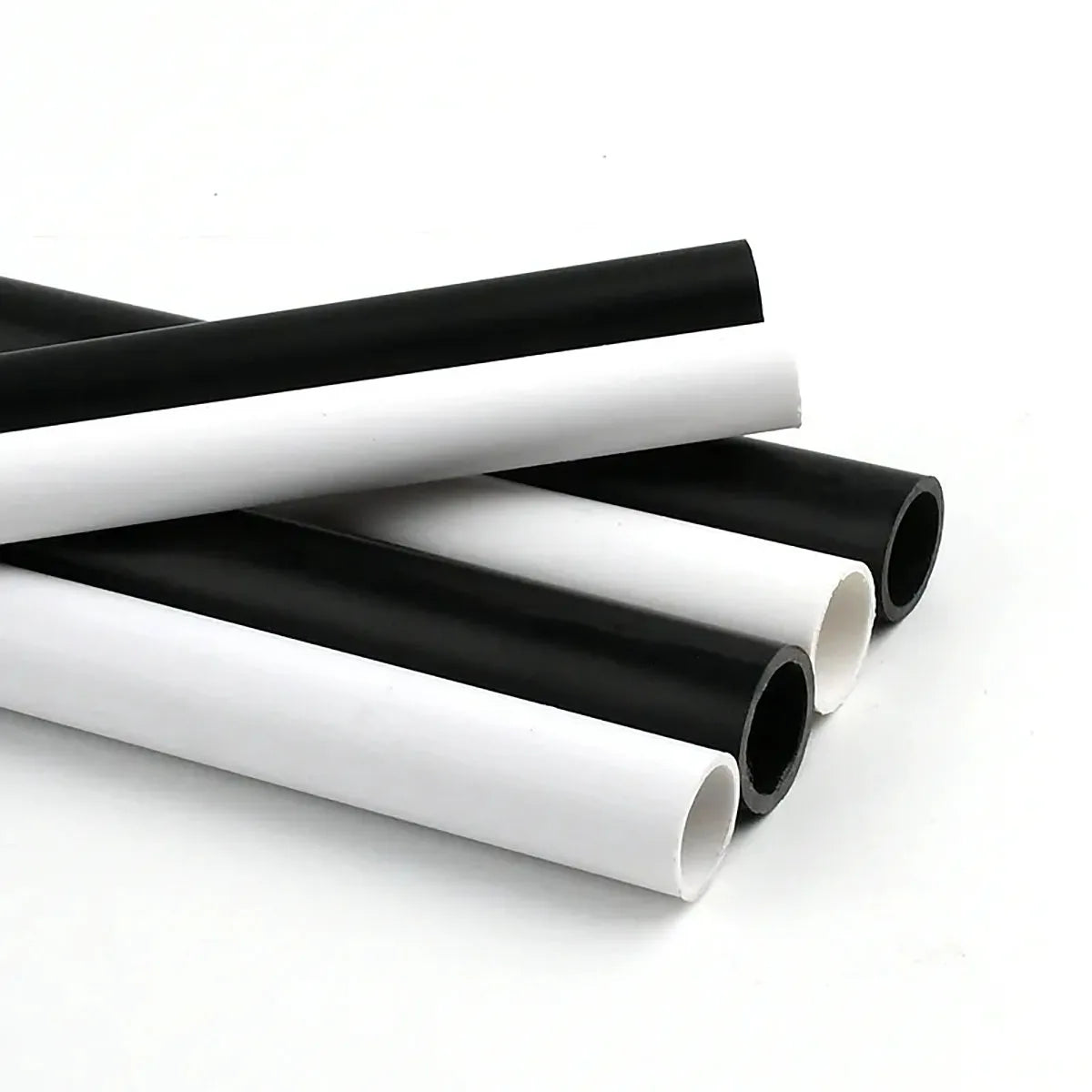 2Pcs Length 500mm White PVC Plastic Pipe Tube OD 6~20mm Fish Tank Aquarium Tube Garden Irrigation Watering Fittings