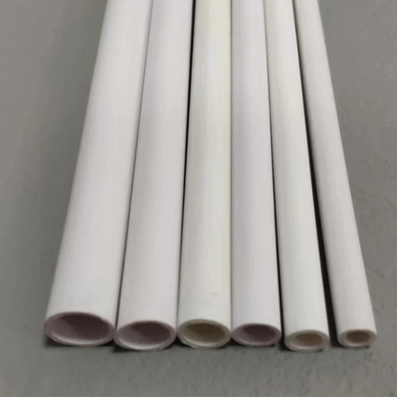 2Pcs Length 500mm White PVC Plastic Pipe Tube OD 6~20mm Fish Tank Aquarium Tube Garden Irrigation Watering Fittings