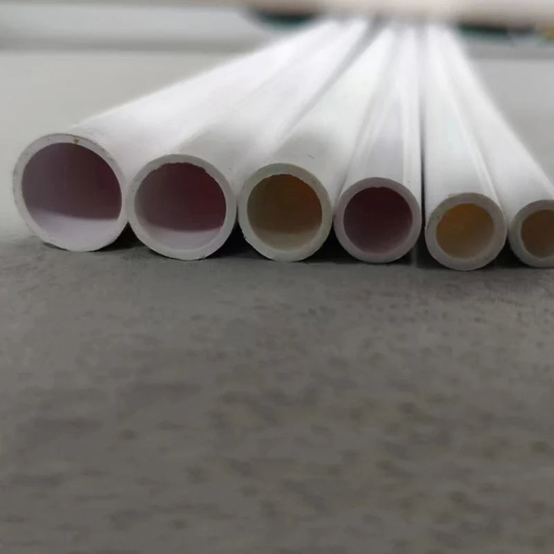 2Pcs Length 500mm White PVC Plastic Pipe Tube OD 6~20mm Fish Tank Aquarium Tube Garden Irrigation Watering Fittings