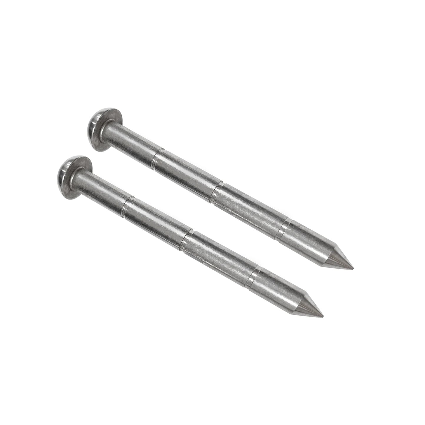 2pcs High Hardness 12CM Stainless Steel Nail Surveying Map Nail Settlement Observation measuring spike