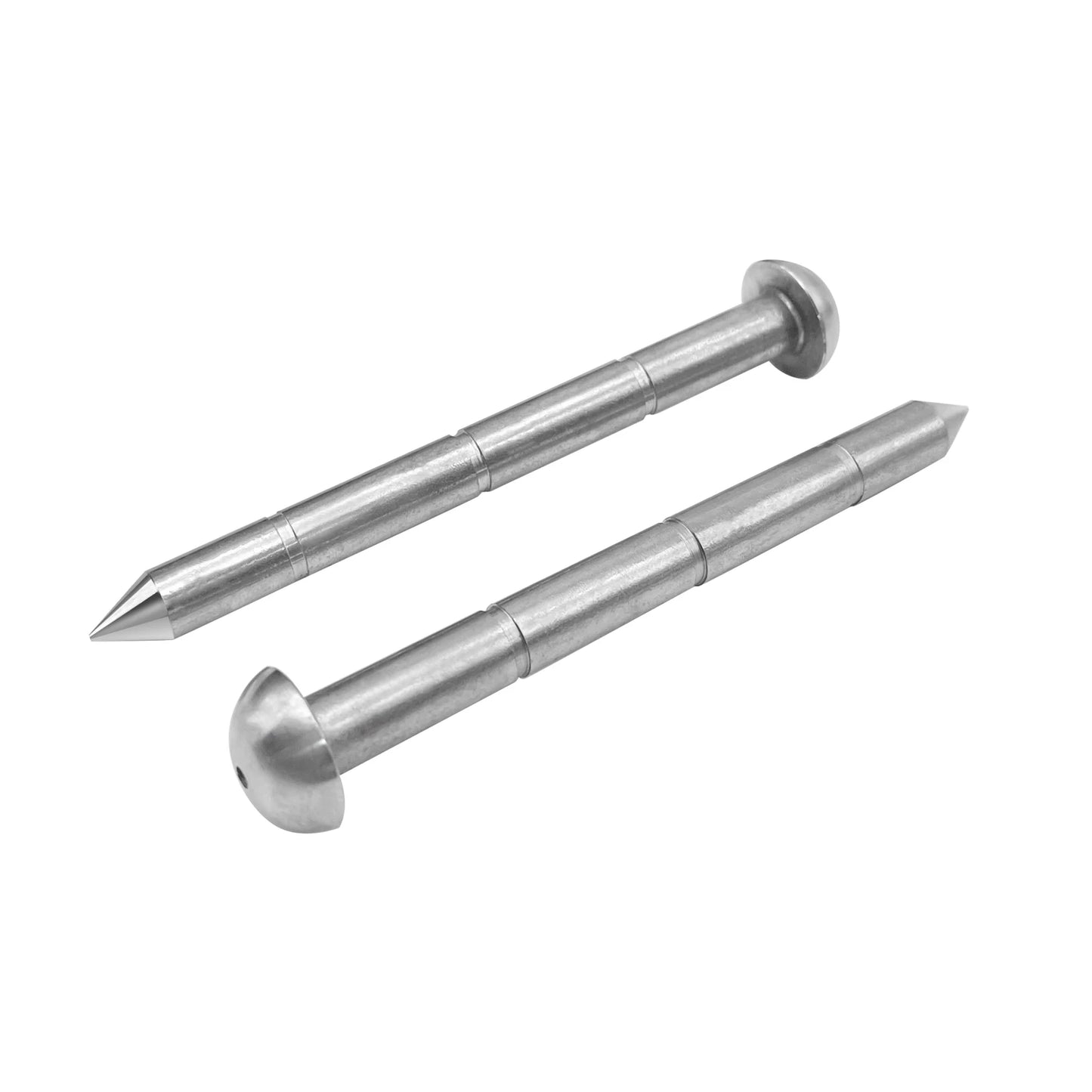 2pcs High Hardness 12CM Stainless Steel Nail Surveying Map Nail Settlement Observation measuring spike