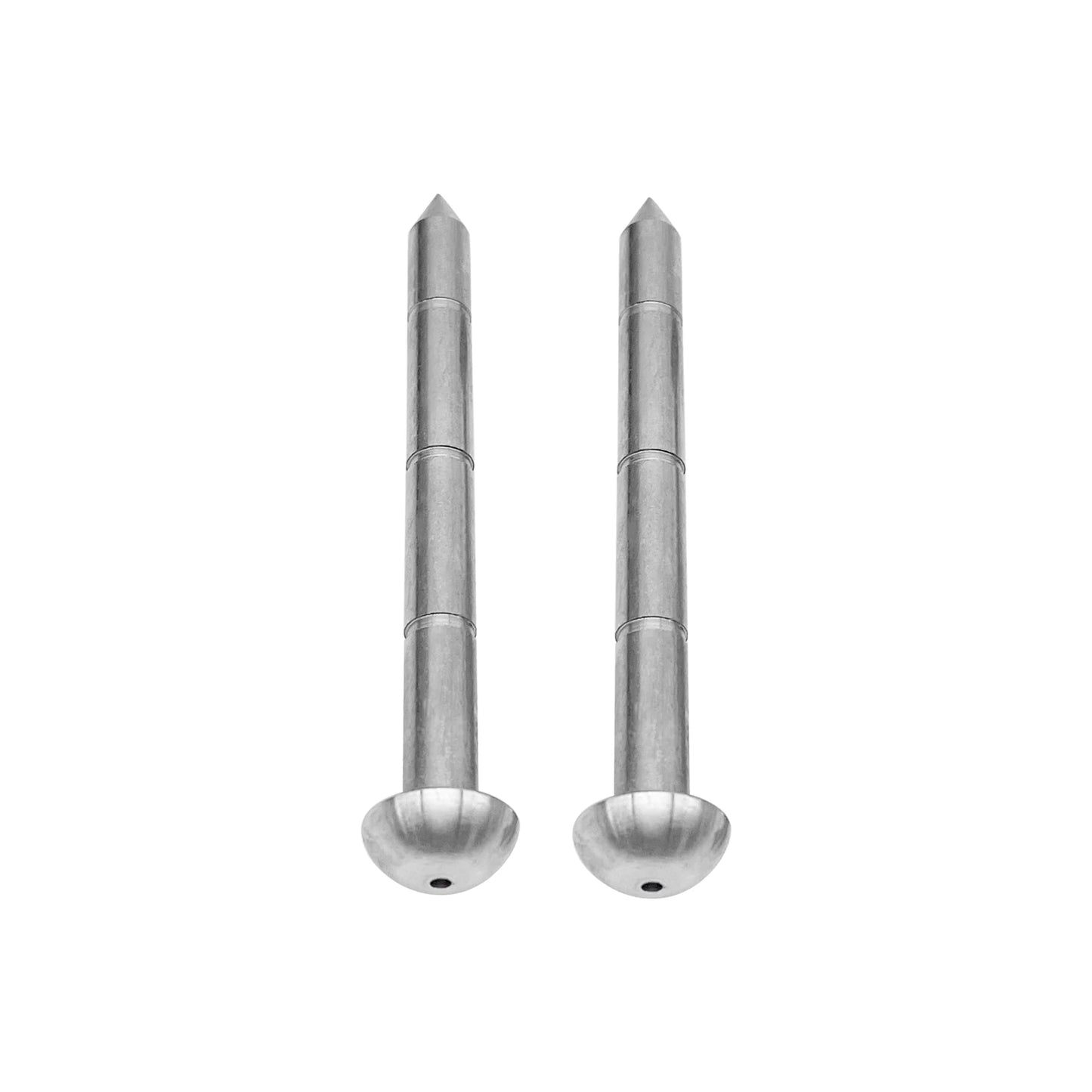 2pcs High Hardness 12CM Stainless Steel Nail Surveying Map Nail Settlement Observation measuring spike