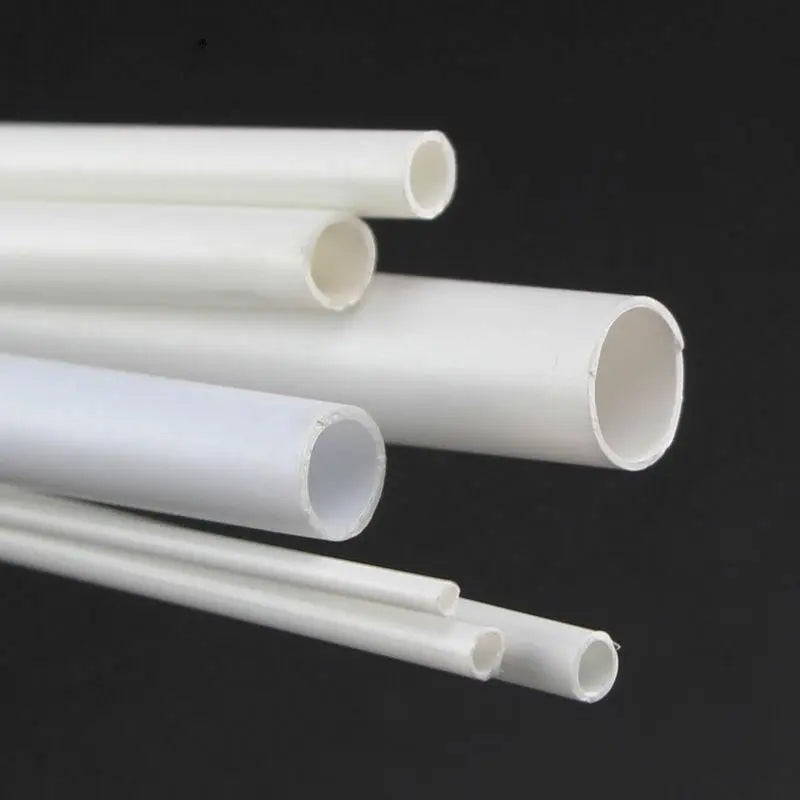 5 PCS abs round Tube Plastic Hollow Tube diameter 2/2.5/3/4/5/6/8/10 mm DIY Handmade Sand Table Material model Building