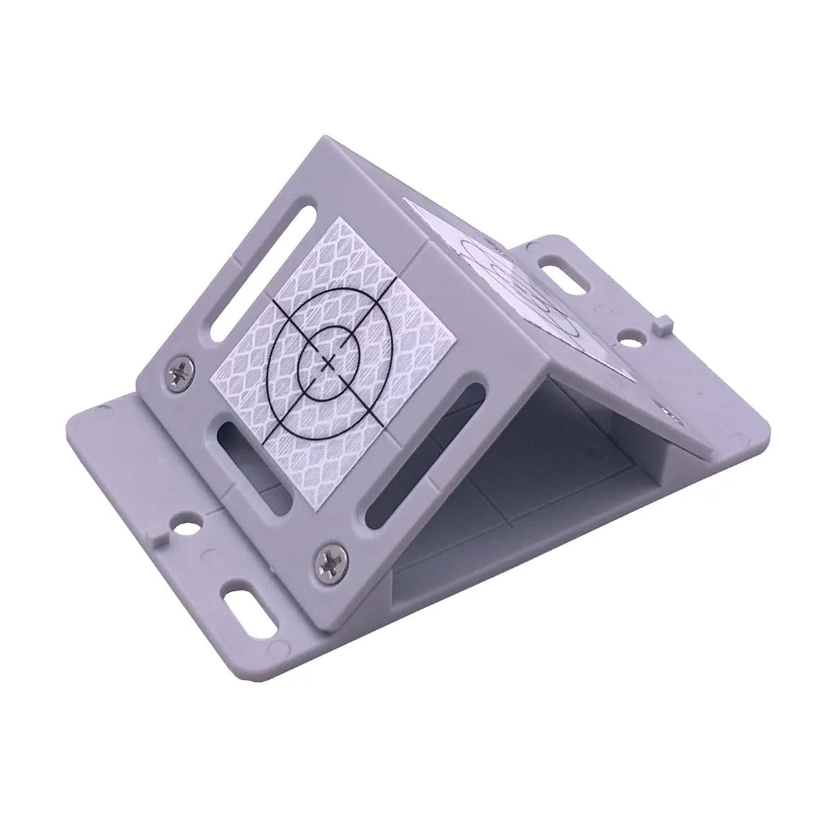 Angle measurement plaquette  with 2 Target Reflectors 40 x 40 mm for total station, Mini prism ,OPTICAL PRISM