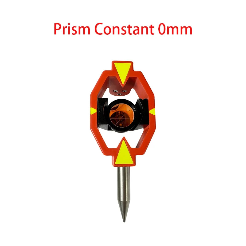 Brand New Mini Prism For Swiss Style Total Station Surveying Constant + 17.5mm/0mm/-30mm Offset With Tip Point