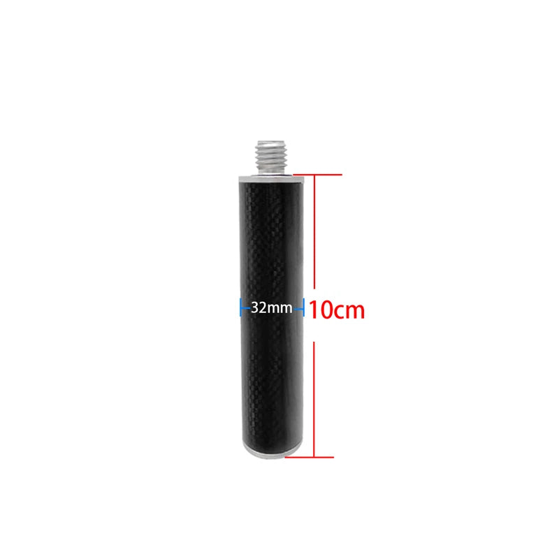 Brand new 10 20 30 40 50 CM Length Diameter 32mm  Carbon Fiber Grey GPS Antenna Extension Pole for LEICA Trimble SOUTH 5/8 x 11