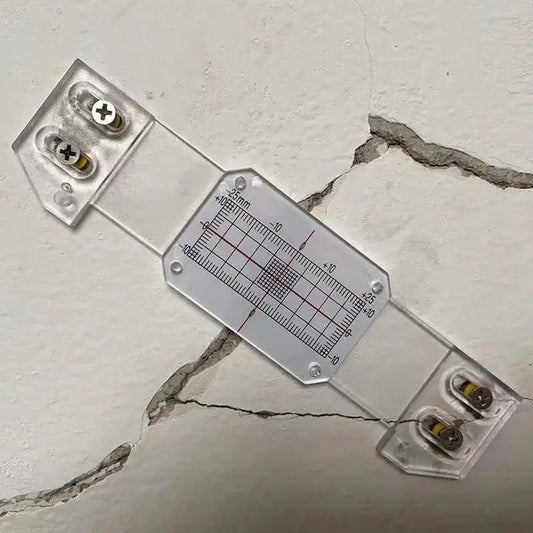 Cracks Monitoring Gauge Tell-Tale CrackMonitoring Device Precision Measuring Instrument Detect Standard Cracks In Building Walls