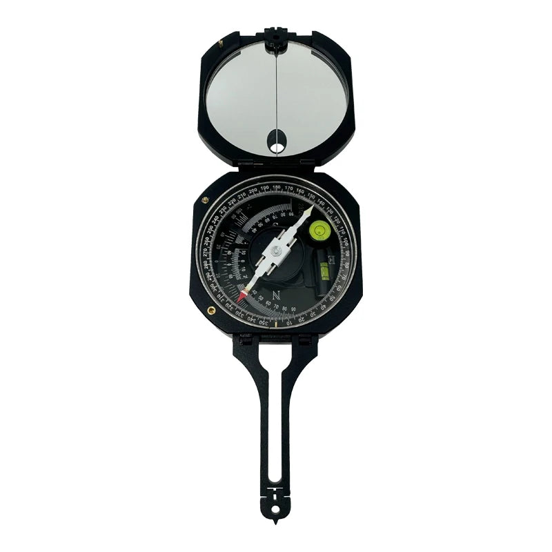 DQL-8 Geological Compass Harbin Magnet Needle Damping Aluminum Pocket Transit Geological Compass Surveying Instruments