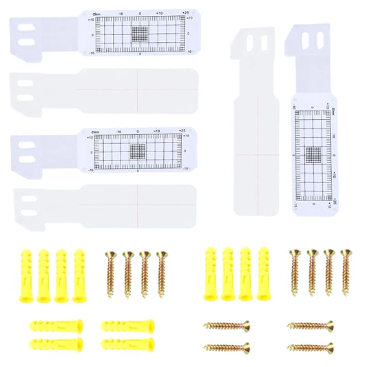 Detecting Wall Deformations Crack Detection Ruler Acrylic Constructions Gauge for Accurate Wall Deformation Dropship