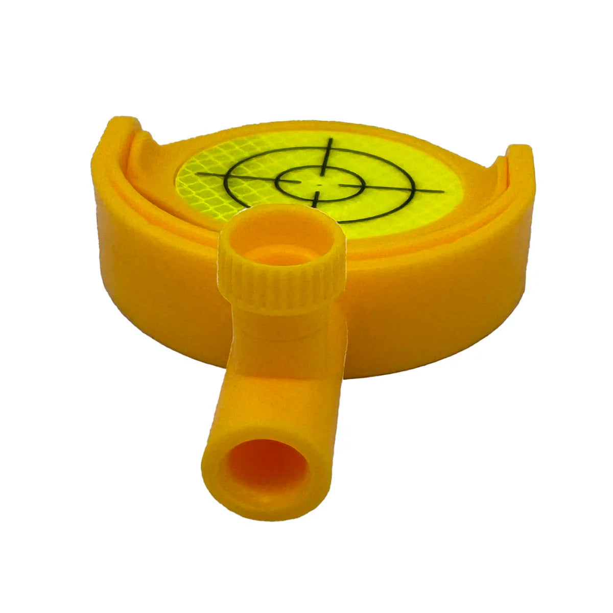 Fluorescent yellow-green Reflector with Printed Crosshair Dia.60mm sheet