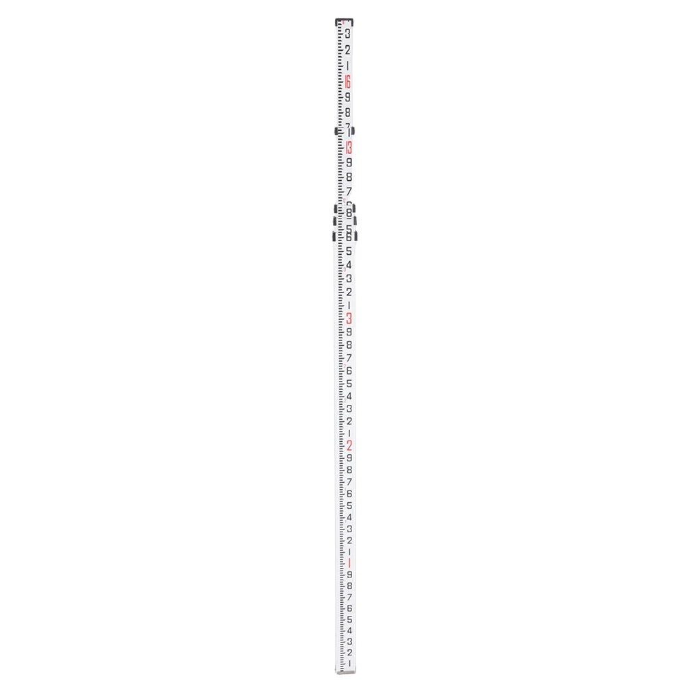 Hot Sale L6S6 Telescopic Aluminum Surveying Leveling Staff, 3m/4m/5m/7m For Option