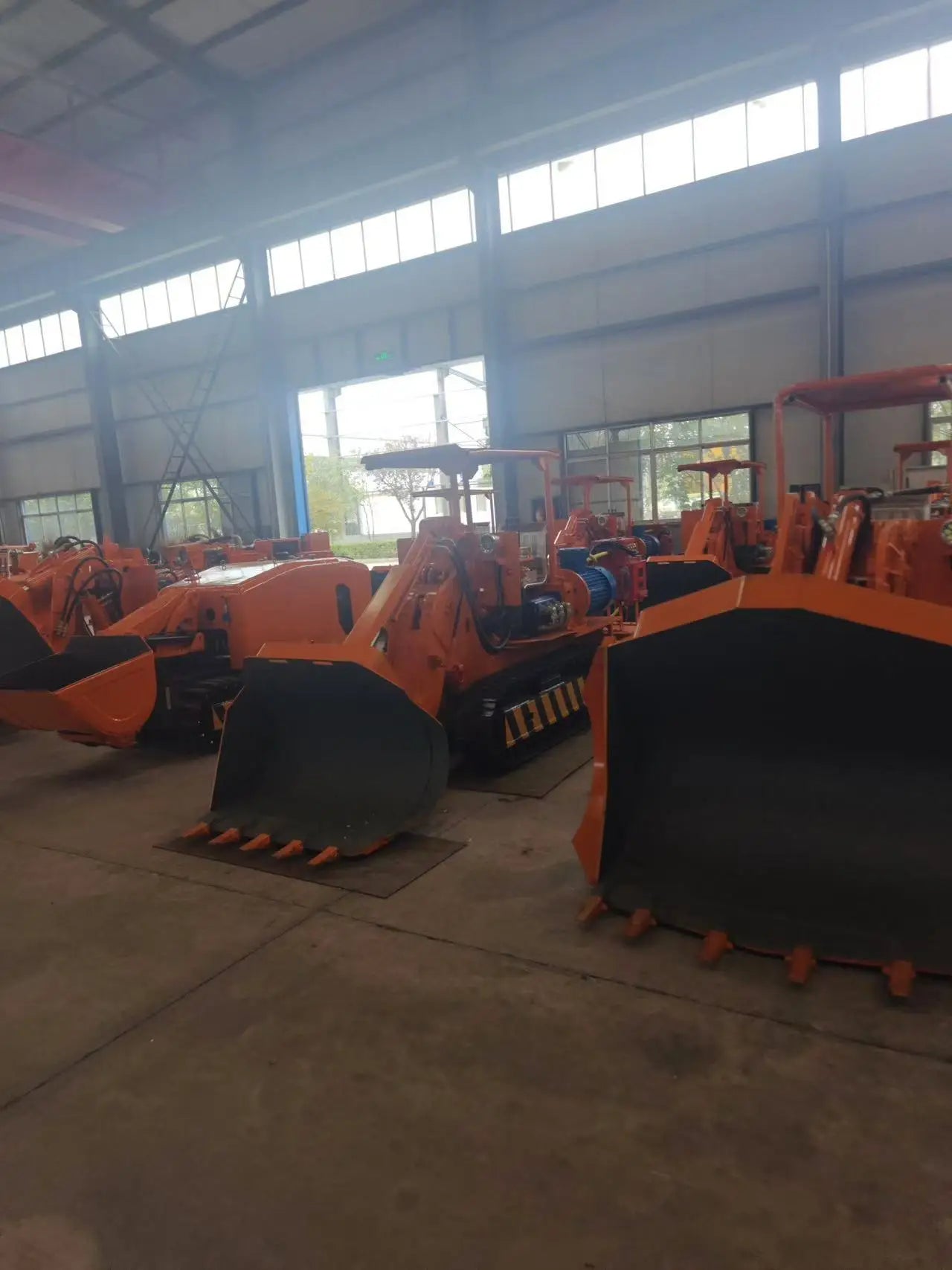 Robust Full Hydraulic Compact Crawler Loader with Motor and Engine Side-Dump Equipment for Rock/Coal Loading