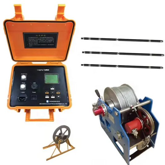 Borehole Geophysical Well Logging Equipment For Natural Gamma PS Resistivity Caliper Logging