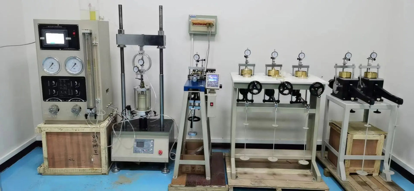 10KN Soil Strain Controlled Triaxial Instrument Geotechnical Triaxial Test Instrument