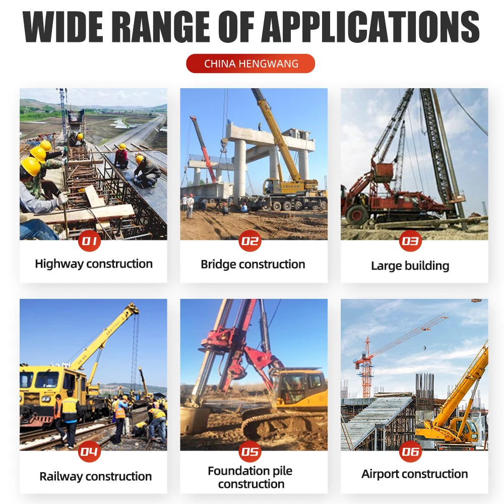 Foundation Piling Rig and Rotary Drill Machine for Construction Projects