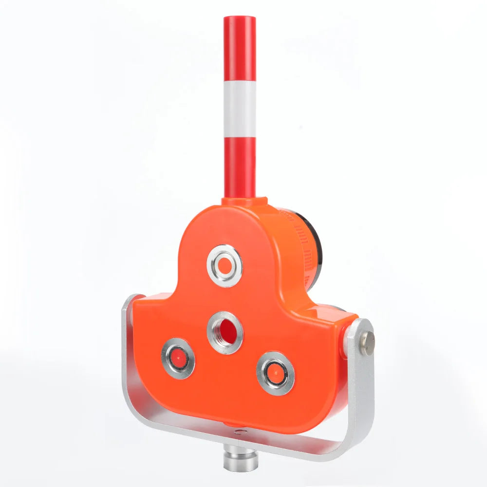 Triple Prism Reflector Holder Target for Total Station Survey, C34b-Rr