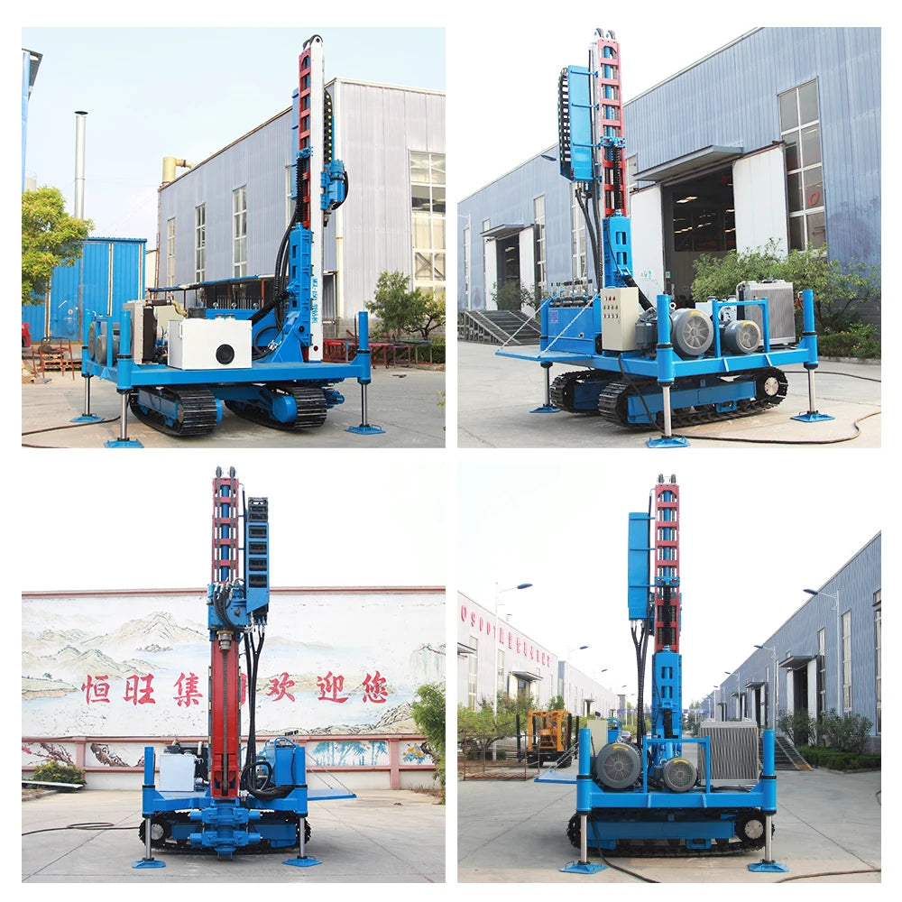 Hengwang sale crawler type full hydraulic drilling rig jet grouting equipment