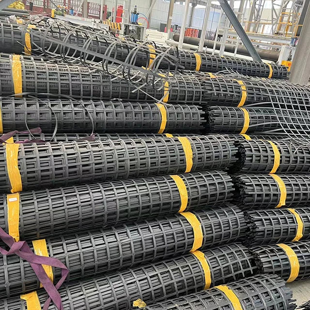 Roadbed Reinforced Fiber Glass Geogrid for Embankment and Roadbed Reinforcement