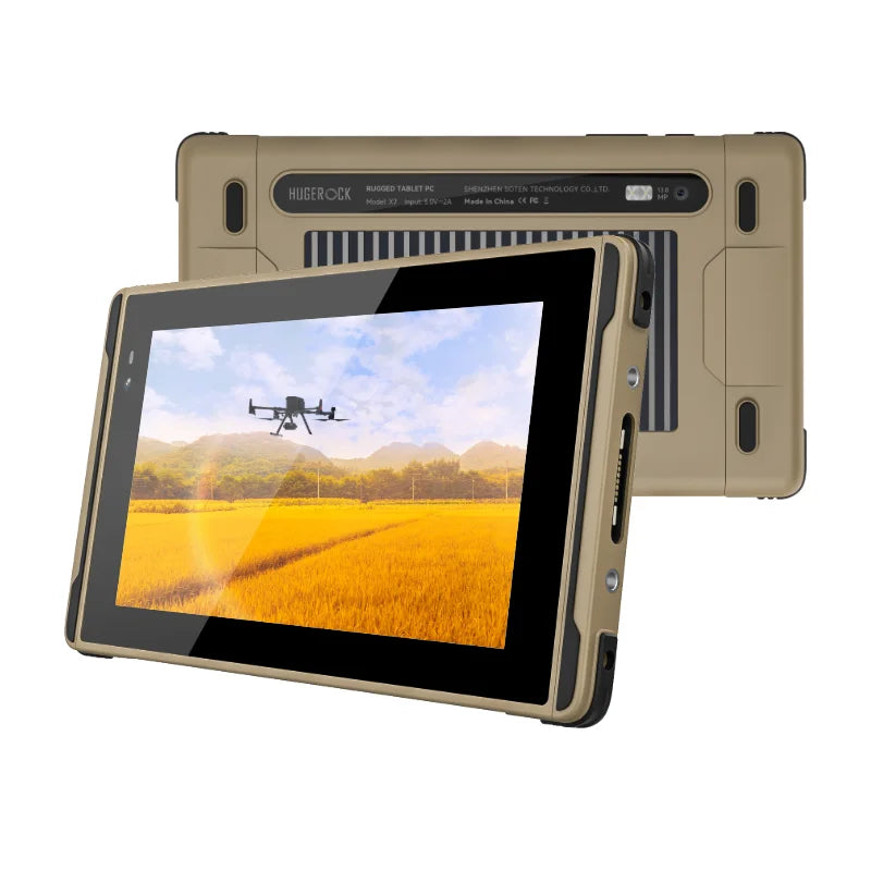 Hugerock X7 Outdoor Agricultural Smart Controller Ip68 Industrial Rugged Tablet Pc Computer 2600 Nit Sunlight Readable 7 Inch 8G