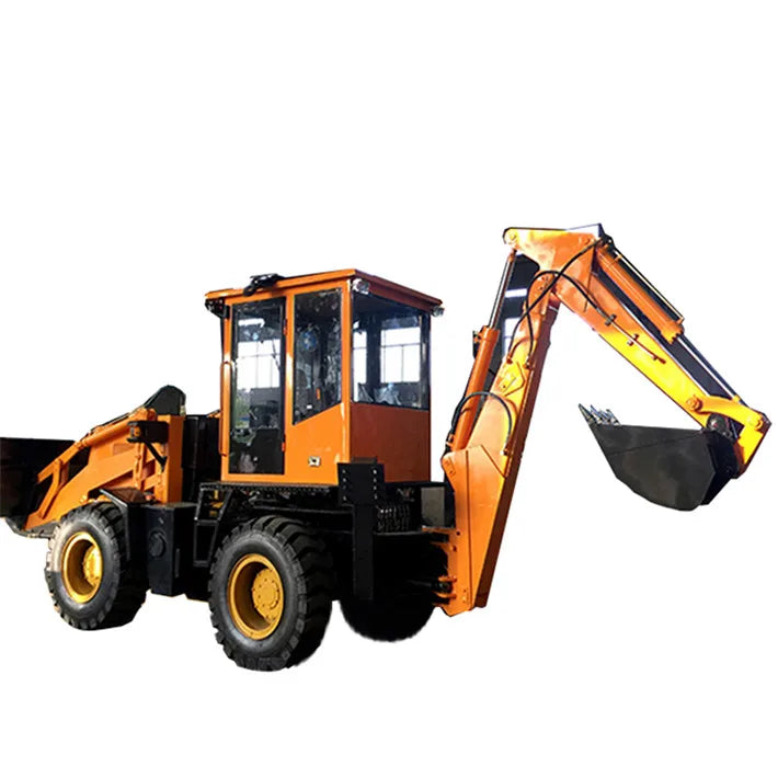 2ton Mini Tractor Backhoe Loader small backhoe 4x4 backhoe wheel loader for Sale philippines