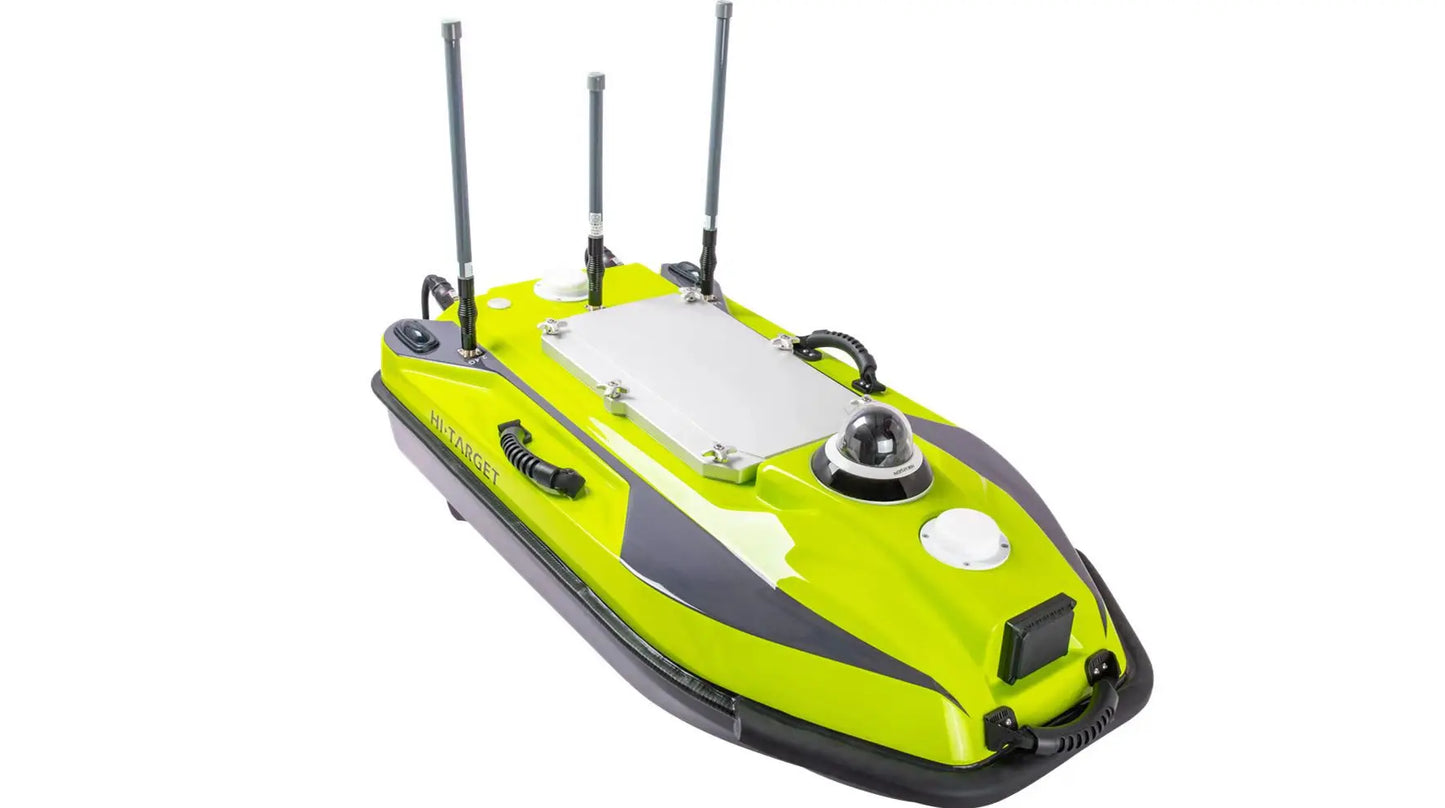 High Efficiency Hi Target iBoat BSA Unmanned Surface Vehicle Surveying BSA Boat Autopilot Water Surveying Equipment