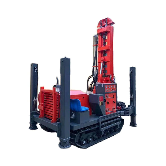 Electric Motor Water Well Drilling Rig Machine Hydraulic Bore Hole Drilling Rig with Engine as Core Component