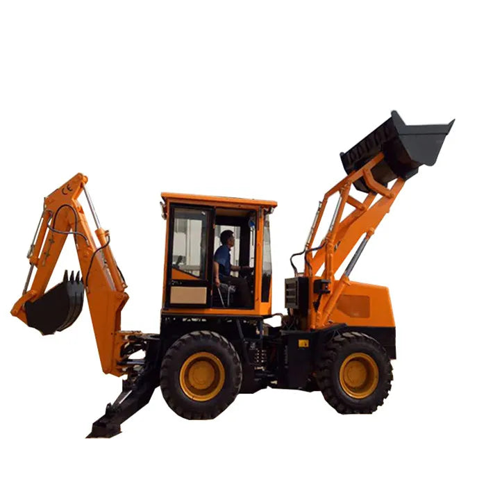 2ton Mini Tractor Backhoe Loader small backhoe 4x4 backhoe wheel loader for Sale philippines