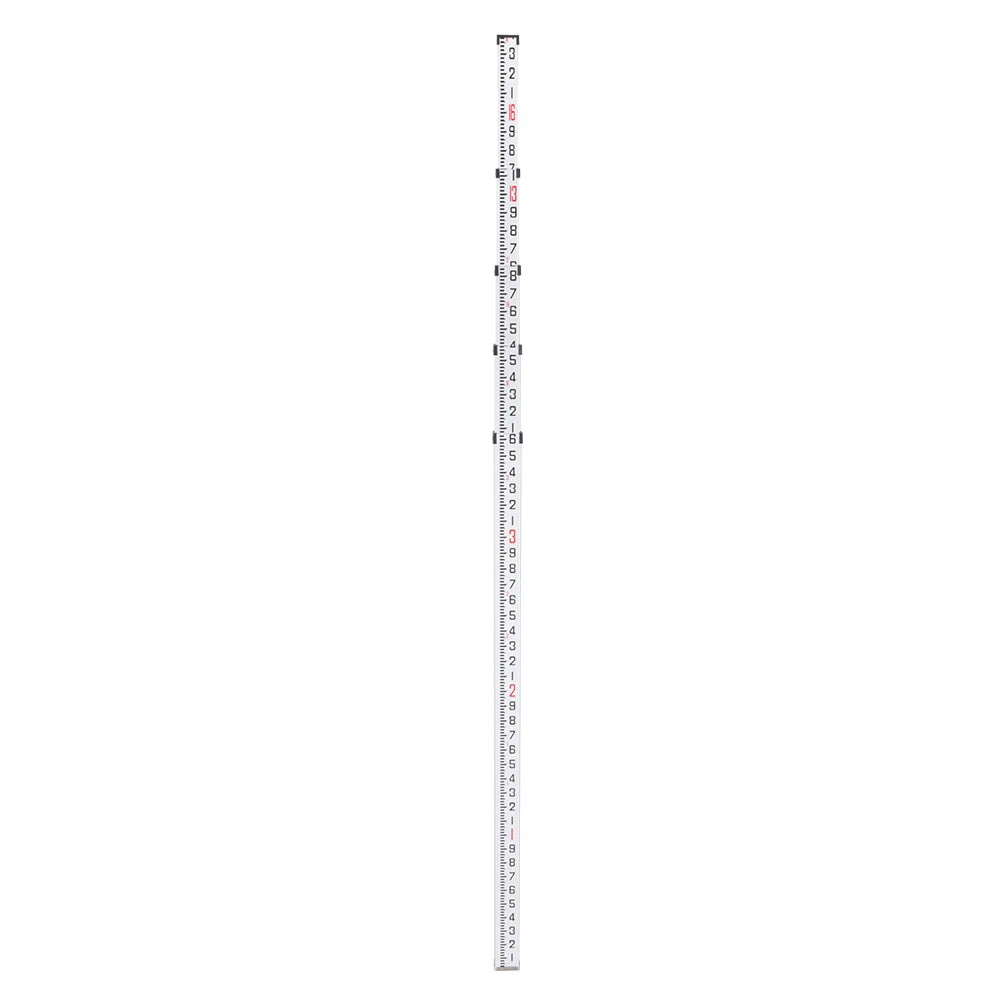 Hot Sale L6S6 Telescopic Aluminum Surveying Leveling Staff, 3m/4m/5m/7m For Option