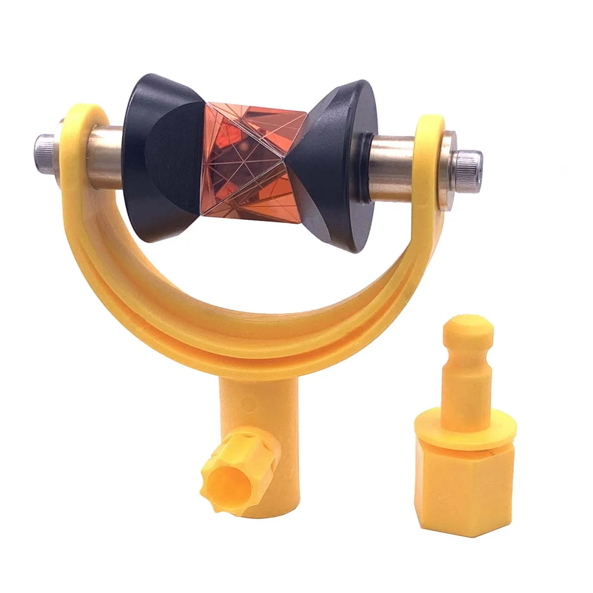 360 degree prism for total station. copper coated mini prism, Swiss type snap-on prisms