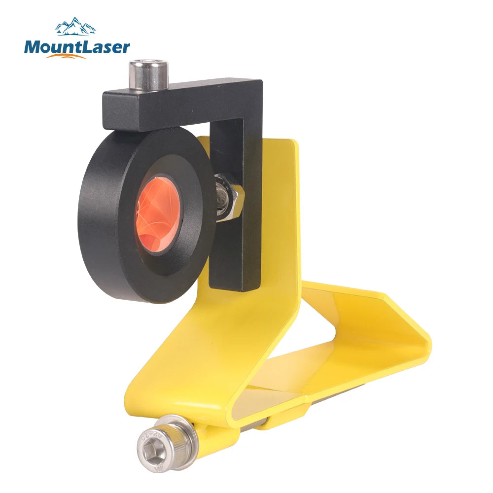 Stainless Steel Rail Clamp RC02 Single Sided Rail Clip with Optical Survey L-bar Prism for Railway Monitoring