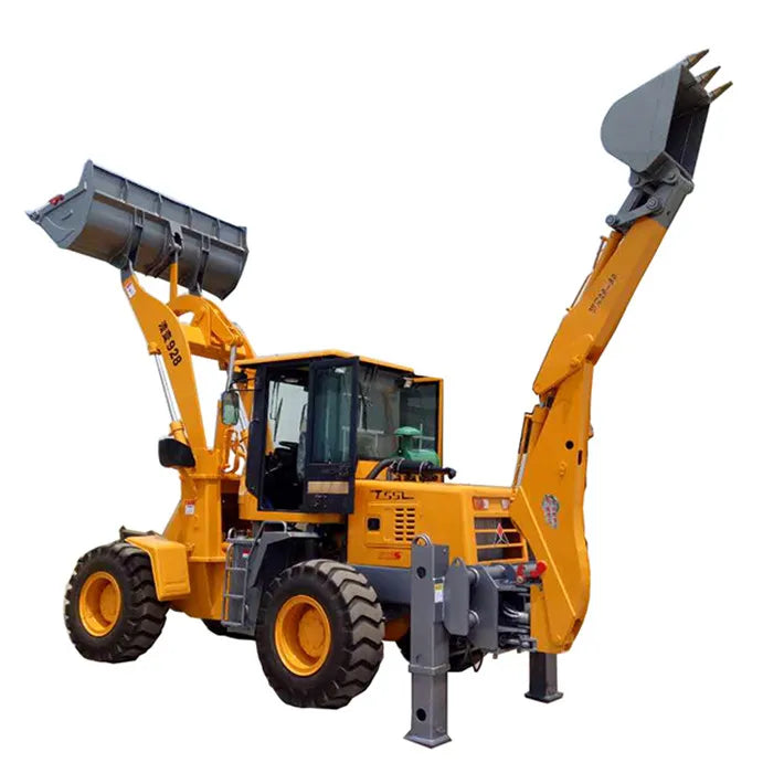 2ton Mini Tractor Backhoe Loader small backhoe 4x4 backhoe wheel loader for Sale philippines