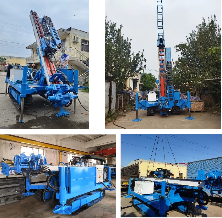 Hengwang sale crawler type full hydraulic drilling rig jet grouting equipment