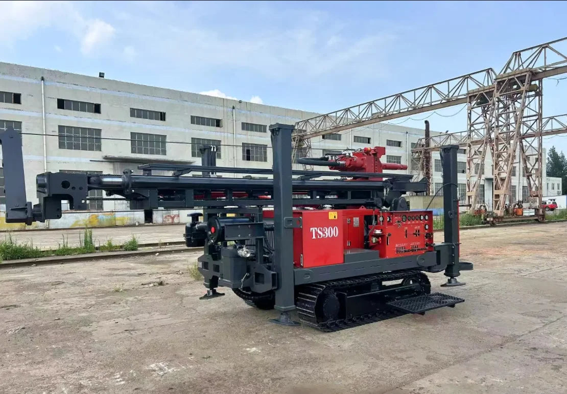 Deep Hole Mud Rotary Drill Crawler Hydraulic Drilling Rig Mobile Hydraulic Borehole Well Drilling Rig