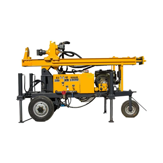 Portable Home Use Water Well Drilling Rig Machine Core Components Motor Tricycle Design Quality Portable Water Well Rigs Sale