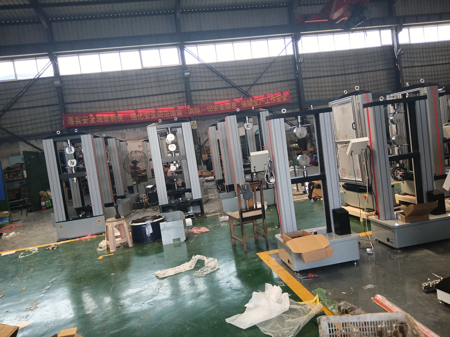 ISO 10321 10KN 20kn geotechnical cloth tension breaking strength testing equipment