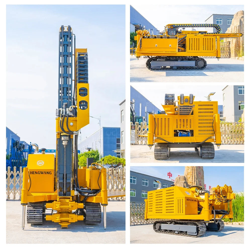 High slope Anti-floating ground anchoring drilling Slope Foundation drill rig