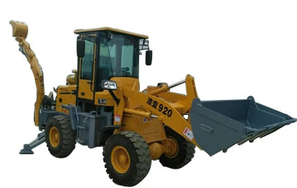 2ton Mini Tractor Backhoe Loader small backhoe 4x4 backhoe wheel loader for Sale philippines