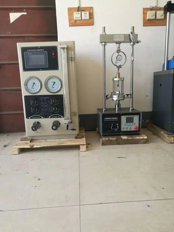 10KN Soil Strain Controlled Triaxial Instrument Geotechnical Triaxial Test Instrument