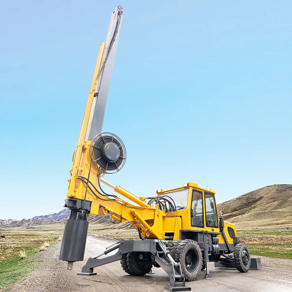 Heavy-Duty Rotary Piling Rig and Foundation Equipment for Civil Engineering