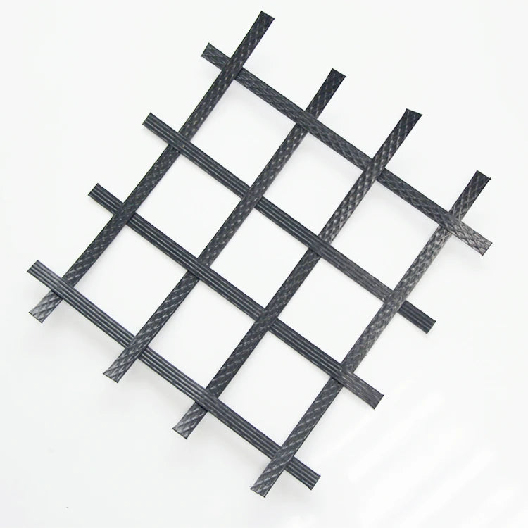 Bidirectional plastic geogrid grid slope protection uniaxial geogrid for road gravel Geogrid